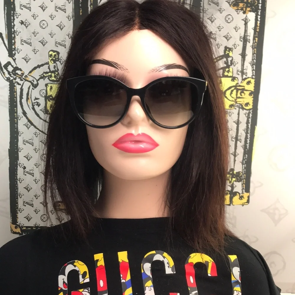Authentic Gucci GG0636SK 001 Cat-Eye Sunglasses ✨